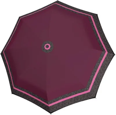 Produktbild von doppler Taschenregenschirm Regenschirm Fiber Magic Style Lilac Border violett