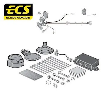 Image de Kit électrique ECS DA-014-DL pour attelage de remorque - Kit électrique pour dispositif d'attelage DACIA DUSTER