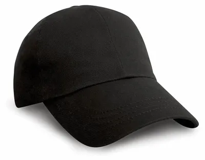 Image de Casquette de baseball à profil bas Result FK632 (taille unique) (noir)