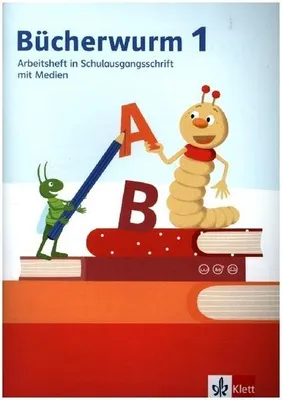 Immagine prodotto di Bücherwurm Fibel. Arbeitsheft in Schulausgangsschrift mit Medien und eTraining Klasse 1