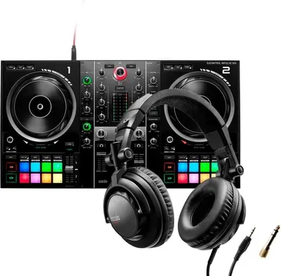 Produktbild von Hercules DJ Control Inpulse 500 – 2-Kanal USB-DJ-Controller + HDP DJ45 Kopfhörer