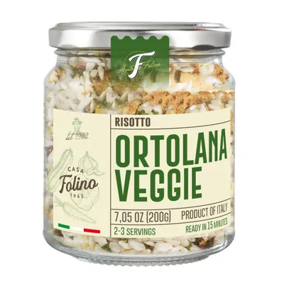 Produktbild von CasaFolino Risotto all’Ortolana - Einfach mit Wasser zubereiten