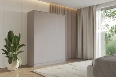 Produktbild von ALTDECOR Kleiderschrank GELE - 150x200x51 Kaschmir Schrank Garderobenschrank Mehrzweckschrank mit modernen glatte Fronten