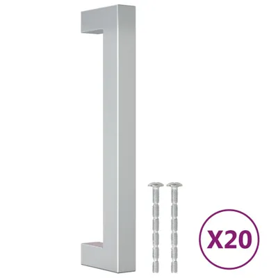 Produktbild von vidaXL Möbelgriffe 20 Stk. Silbern 128 mm Edelstahl