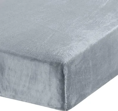 Obrázok produktu pre Prestieradlo z mikrovlákna 220x200 Flano silver na vysoký matrac 30 cm Eurofirany