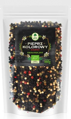 Zdjęcie produktu dla PIEPRZ KOLOROWY ZIARNISTY (UZUPEŁNIENIE)160 g - DARY NATURY