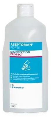 Zdjęcie produktu dla Dr. Schumacher - ASEPTOMAN® FORTE - Środek do dezynfekcji rąk - 1 litr