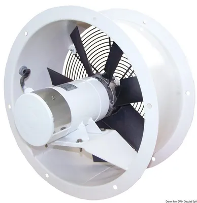 Zdjęcie produktu dla Wentylator osiowy 24 V 150 W 6 A przepływ FA , 1 szt