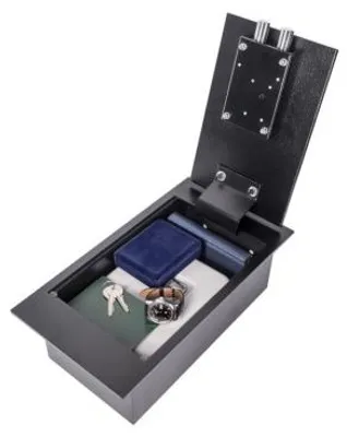 Produktbild von Brihard Boden Safe mit Schlüssel-Sicherheitsverschluss, 2 mm Wandstärke
