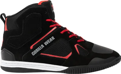 Obrázok produktu pre Športová obuv Gorilla Wear Troy High Tops - Black/Red - 39