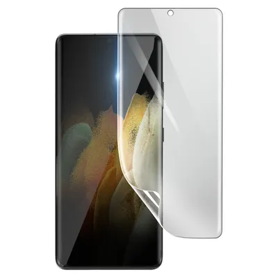 Immagine prodotto di 3mk, protezione dello schermo in idrogel resistente agli urti e ai graffi per Samsung Galaxy S21 Ultra, trasparente