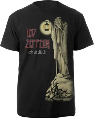 Obrázek produktu pro Led Zeppelin - Tričko pro muže/dámy Uni PH2460 (S) (Černá)