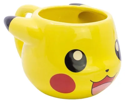 Pokémon 3D-Tasse Pikachu Keramik 480 ml Gelb