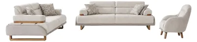 Produktbild von Modulares Sofa-Set Estella, Stellvariante 3+3+1, 3-Sitzer 250x100x82 cm