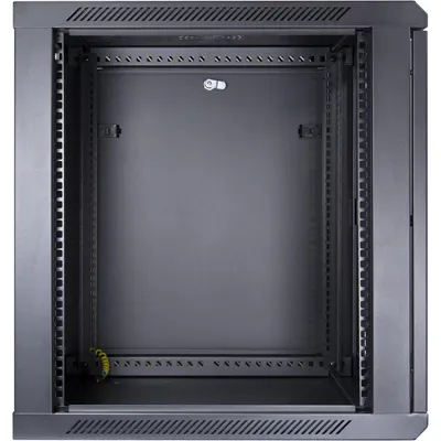 Obrázek produktu pro Inter-Tech SMA-6612, Nástěnný regál, 12U, 40 kg, Zámek, 23,5 kg, Černá