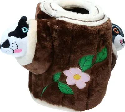 Produktbild von AFP Dig It Hundespielzeug Tree Trunk Burrow mit 2 Spielzeugen