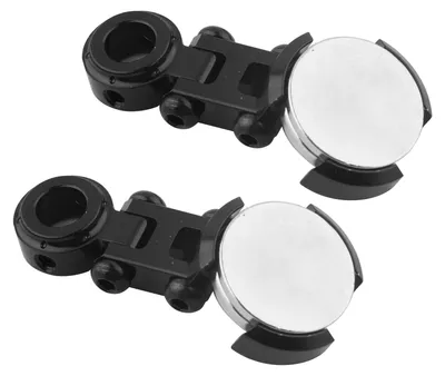Obrázek produktu pro 2 ks modelové příslušenství pro vozidla, kovový magnetický stealth držák na karoserii pro RC auto (černý)