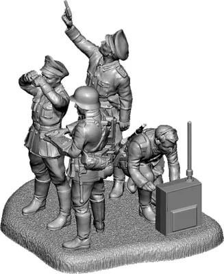 Zdjęcie produktu dla Zvezda 1:72 Niemiecka kwatera główna II wojna światowa