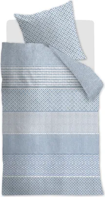 Produktbild von Rivièra Maison Bettwäsche DE RM Francesco Blue 135x200 Blau
