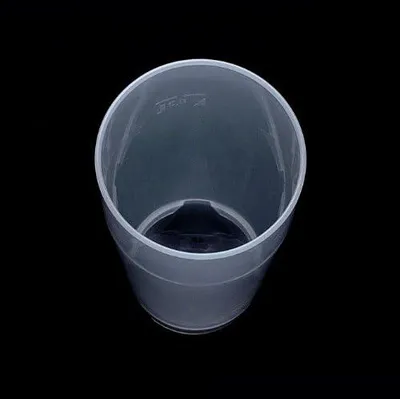 Produktbild von 50 Stück wiederverwendbare Becher 0,3 L aus transparentem Polypropylen