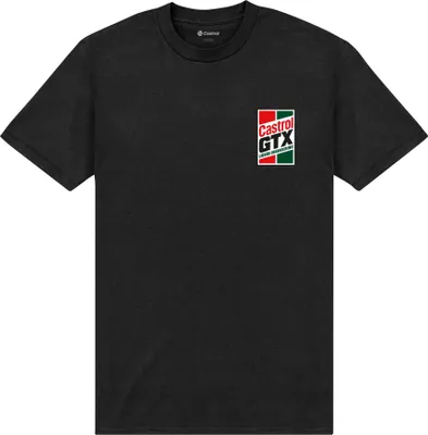 Obrázek produktu pro Castrol - Tričko s potiskem kapes "GTX" pro muže/dámy uni PN592 (M) (Black)