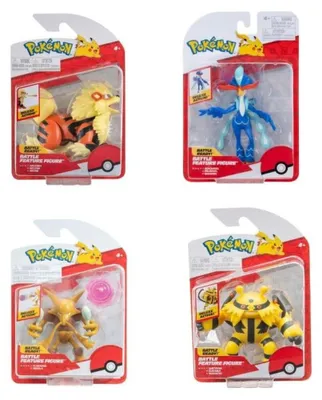 Obrázek produktu pro Akční figurka Pokémon Battle Feature, verze 20, sada (4 kusy)