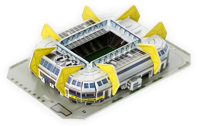 Produktbild von BVB Mini Puzzle Signal Iduna Park 3D-Stadionmodell