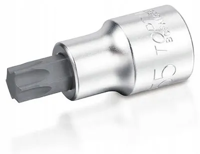 Produktbild von Toptul Torx Bit-Stecknuss 1/4" T30 aus CR-V+S2