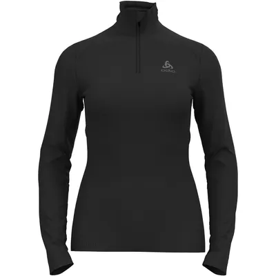 Produktbild von Odlo Fundamen Langarm-baselayer Schwarz S Damen Schwarz S