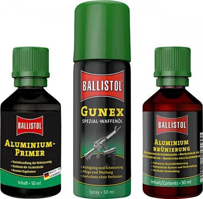 Produktbild von Ballistol Aluminium Brünier Set