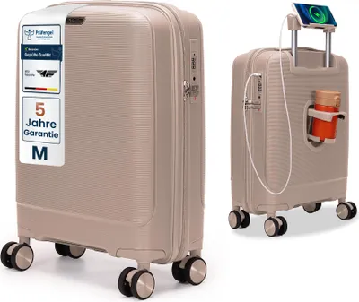 Zdjęcie produktu dla 4FLY CoreMatte PP Walizka twarda 20 cali Bagaż podręczny – rozmiar M – khaki