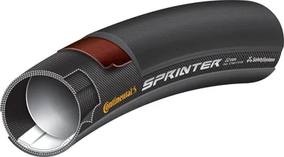 Produktbild von Continental Schlauchreifen Sprinter 28"x25mm schwarz/schwarz