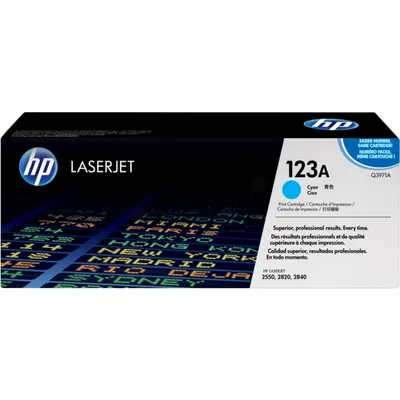 Produktbild von HP 123A, 2000 Seiten, Cyan, 1 Stück(e)