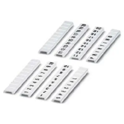 Produktbild von Phoenix Contact Phoenix 0801406:0051 - Terminal block markers - 1 Stück(e) - Weiß - 3,5 mm