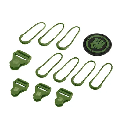 Zdjęcie produktu dla Akcesoria Coocazoo MatchPatch Set klasyczna zieleń karczochowa do plecaka szkolnego