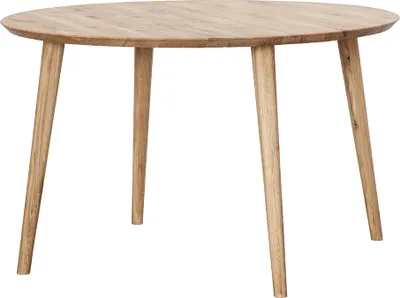 Produktbild von Esstisch rund, 120cm Durchmesser, Wildeiche massiv geölt, TARVA-69