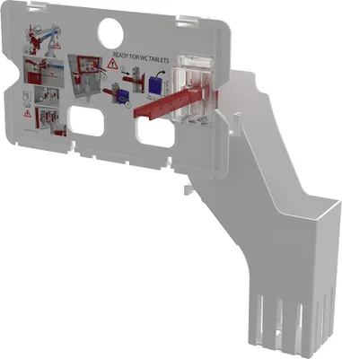 Produktbild von Alcadrain P169 Einwurfschacht für WC-Spülkasten Tabletten