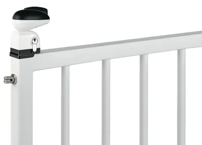 Image de Serrure de piscine TWIST 40mm blanche - LOCINOX - P00007884-9010