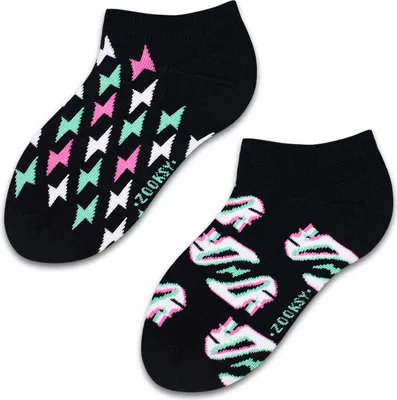 Produktbild von Kinder-Kurzsocken "Hohen Schuhen", Größe 30-35, bunte Socken mit lustigem Muster