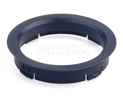 Obrázek produktu pro Vymezovací kroužek kol 63,3 / 56,1 (FZ03), plast, přesah kužele 6mm
