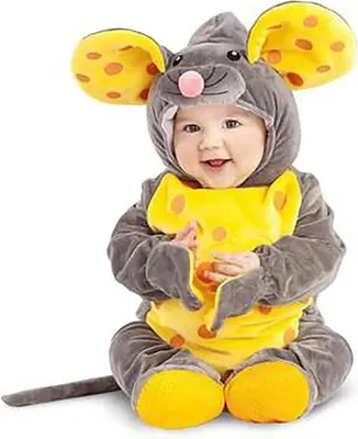 Obrázek produktu pro Kostým maminky Baby Mouse Yellow 0-6 měsíců Yellow 0-6 měsíců