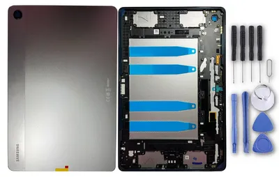 Productafbeelding van Batterijdeksel voor Samsung Galaxy Tab A9 Plus 5G GH81-24769A, zilver, vervangingsonderdeel