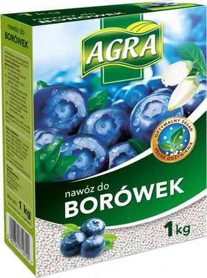 Zdjęcie produktu dla Nawóz do borówek AGRA 1KG