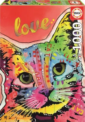 Obrázok produktu pre Educa 19257 Tilt cat love 1000 dielikov puzzle