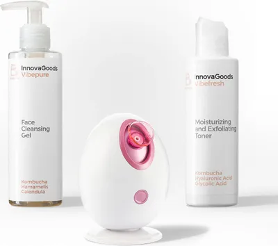 Produktbild von Packung Tiefenreinigende Gesichtsbehandlung Kombucha InnovaGoods .