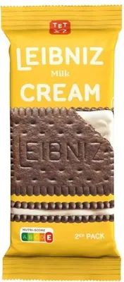 Produktbild von Leibniz Keksn Cream Milk Doppelkeks mit Milchcreme 38g 18er Pack