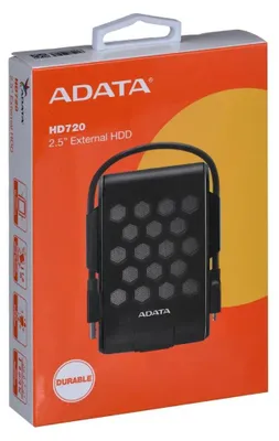 Zdjęcie produktu dla ADATA HD720, 2 TB, 3.2 Gen 1 (3.1 Gen 1), Czarny