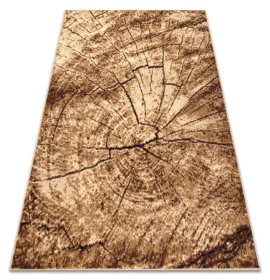 Image de BCF Tapis Morad PIEŃ Arbre Bois - beige beige 140x200 cm