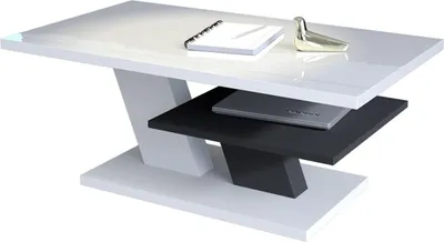 Produktbild von Design Couchtisch Tisch Cliff Wohnzimmertisch 110x60x45cm mit Ablagefläche