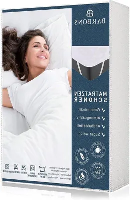 Produktbild von Famanu Matratzenauflage wasserfest 180 x 200 cm - atmungsaktive Inkontinenzunterlage